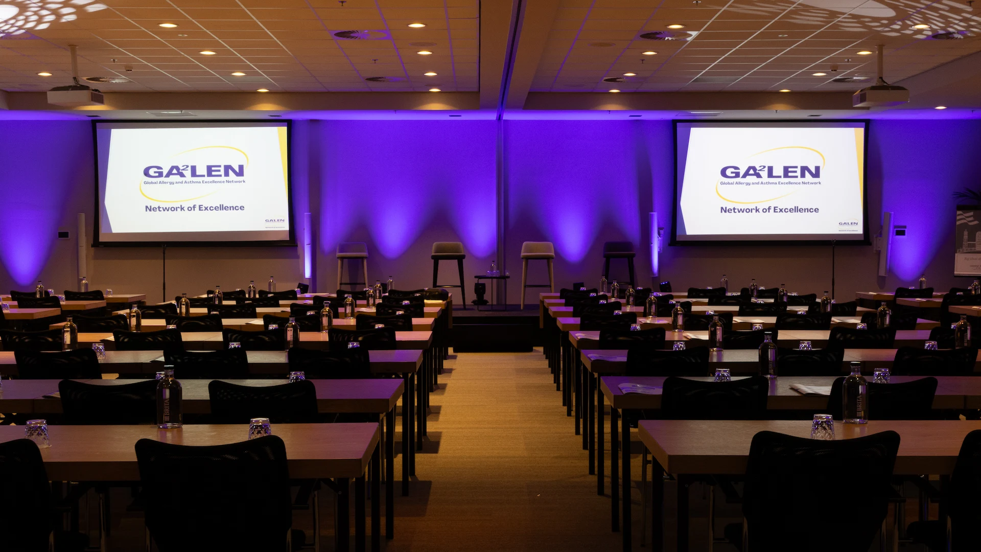 Licht, geluid en beeld tijdens het GLAD Forum congres