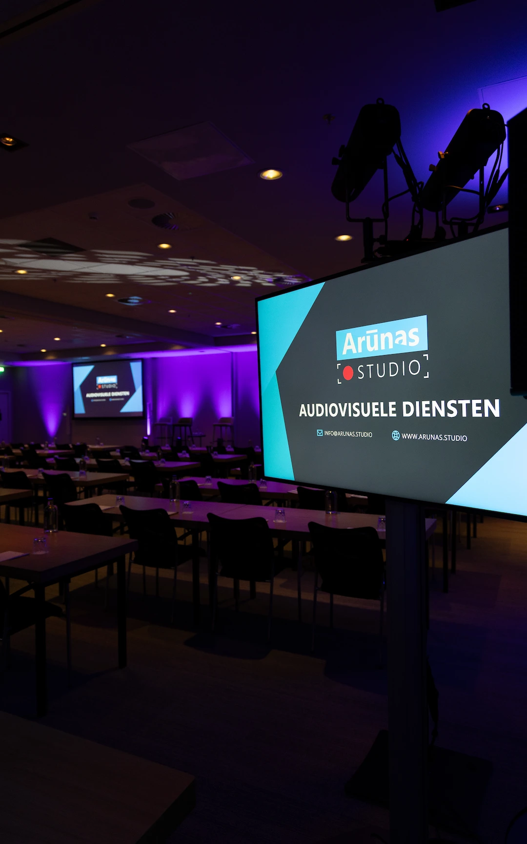Licht, geluid en beeld tijdens het GLAD Forum congres