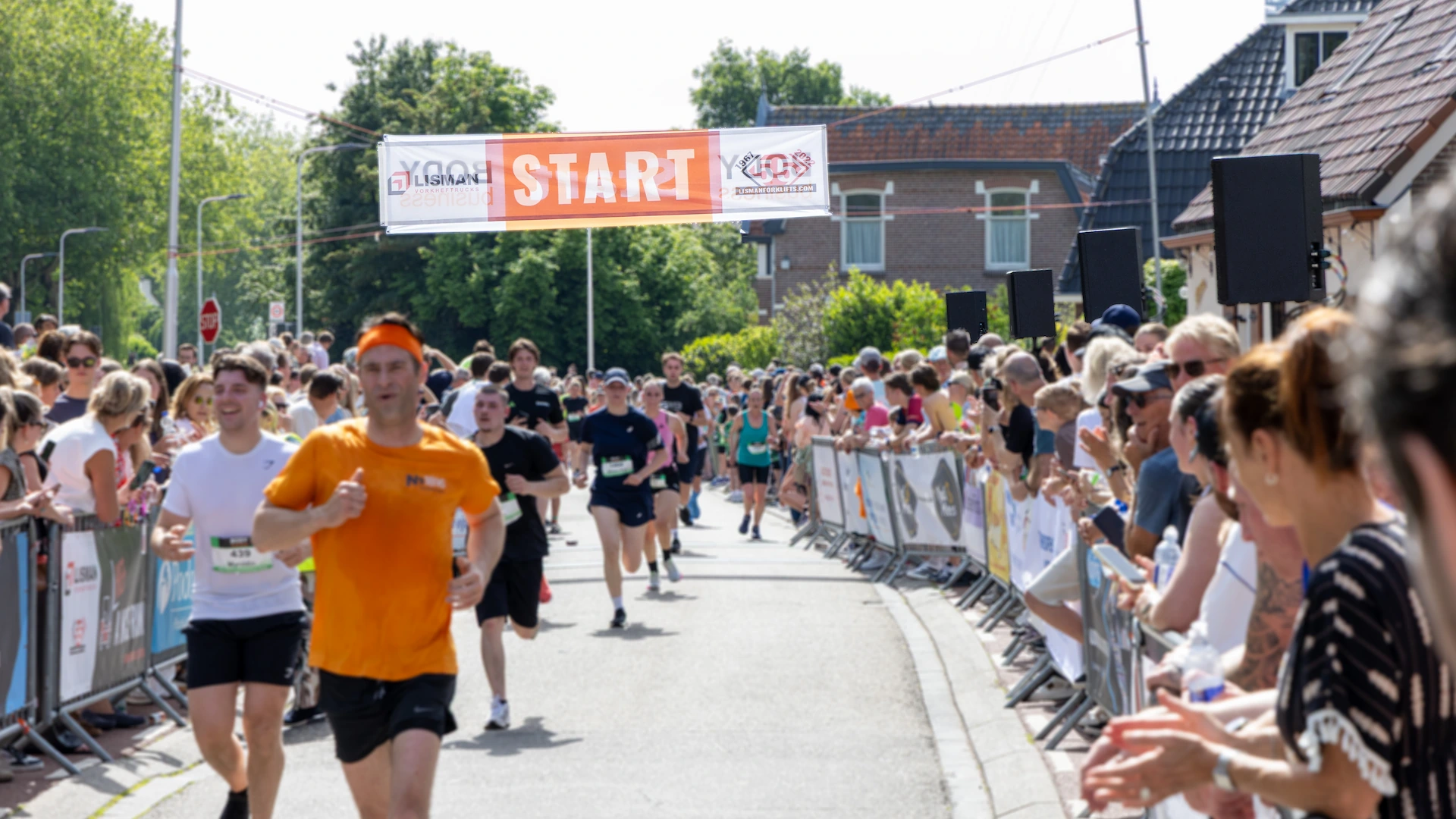 Geluid en omroep bij de IJsselsteinloop
